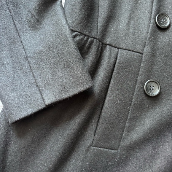 Women’s Banana Republic Double breasted Pea Coat Wool Blend Size XL - Picture 2 of 11